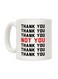muGGyz Funny Nope Not Happening Cat Coffee Mug White