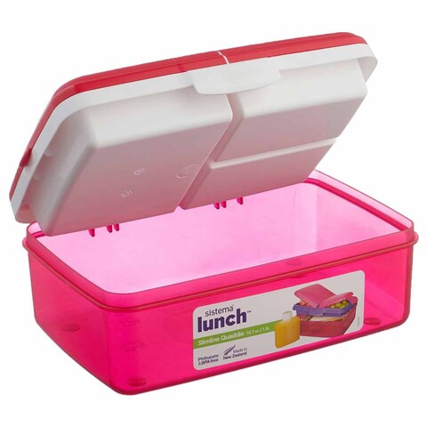 Sistema Quaddie Launch Box, 1.5 Liter - Red