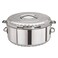 Stargift Decent Stainless Steel Hotpot 1000ml Silver