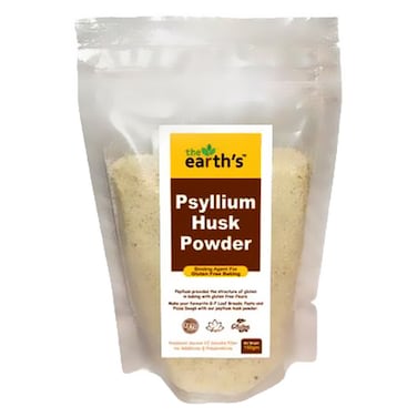 The Earth&#39;s Psyllium Husk Powder 150GM