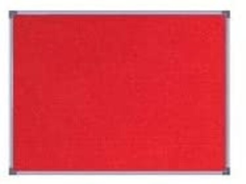 Generic Partner Felt Board 60 X 90 Red