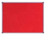 Generic Partner Felt Board 60 X 90 Red