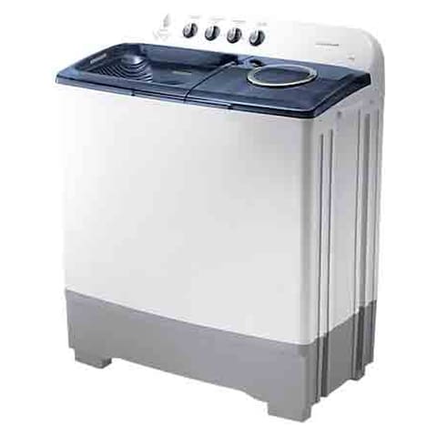 Samsung Twin Tub Top Loading Washing Machine 15kg WT15K5200MB White/Light Grey