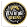 Creative Converting The Adventure Begins Dinner Plate 8-Pack- 8.75-Inch Diameter