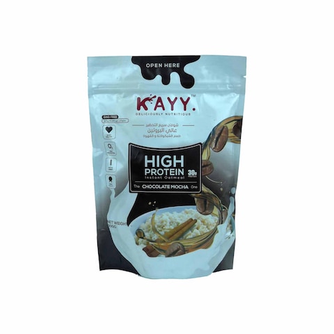 Kayy Chocolate Mocha High Protein Instant Oatmeal Packet- 300 gram