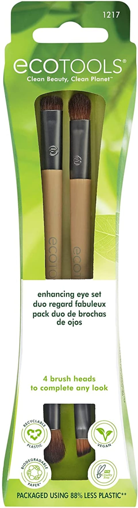 Ecotools Eye Enhancing Duo Brush Set
