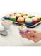 Sky-Touch Silicone Non-Stick Multicolored Baking Cup Mold, Cupcake, Muffin, Chocolate Liner, 12 Pcs
