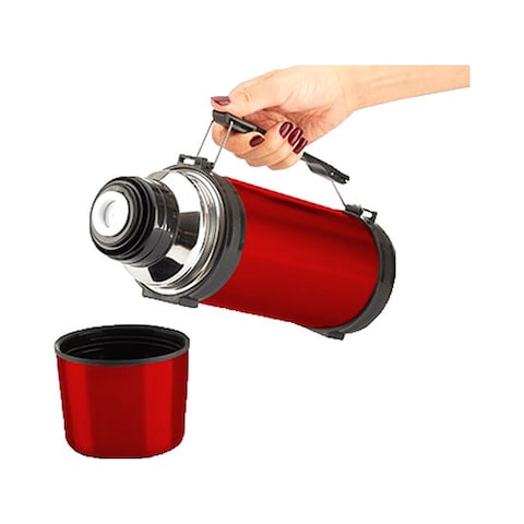 La Vita Stainless Steel Thermal Flask - 0.5 Liter - Red