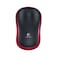 Logitech Wireless Mouse M185 - Red