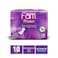 Fam Protect Incontinence Ultimate Sanitary Pads White 10 Countx9