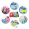 Folding Plastic Stool Green Small