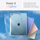 Spigen Air Skin Hybrid designed for iPad Air 5 case cover (2022) 10.9 inch 5th Generation and iPad Air 4th Generation case (2020) with Pencil Holder - Crystal Clear