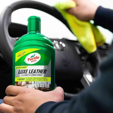 Turtle Wax Luxe Leather Cleaner And Conditioner Clear 500ml