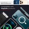 Spigen Ultra Hybrid Mag designed for iPhone 12 and iPhone 12 PRO case cover (6.1 inch) compatible with MagSafe - White