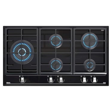 Teka 5 Burner Gas Hob 90cm GZC 95320 XBB Black