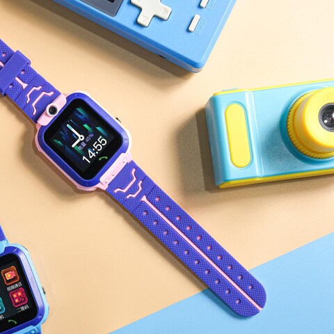 modio MK06 1.44 inch Kids Smart Watch With IP67 Waterproof Camera and Sim Card Slot Pink