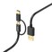 HAMA 178327 MICRO USB CABLE TYPE C 2IN 1