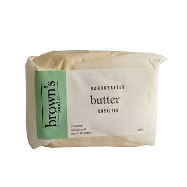 Browns Butter Unsalted 500G