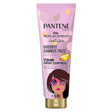 Pantene Pro-V Goodbye Summer Frizz Leave-In Oil Replacement With 72H Frizz Control - 275 ml