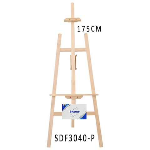 WOODEN DRAWING RACK EASEL STAND 175CM