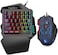 HXSJ Wired Keyboard And Mouse Combo 35 Keys Single-Hand Gaming Keyboard &amp; H300 RGB Gaming Mouse Set For PC Laptop (V100/H300)
