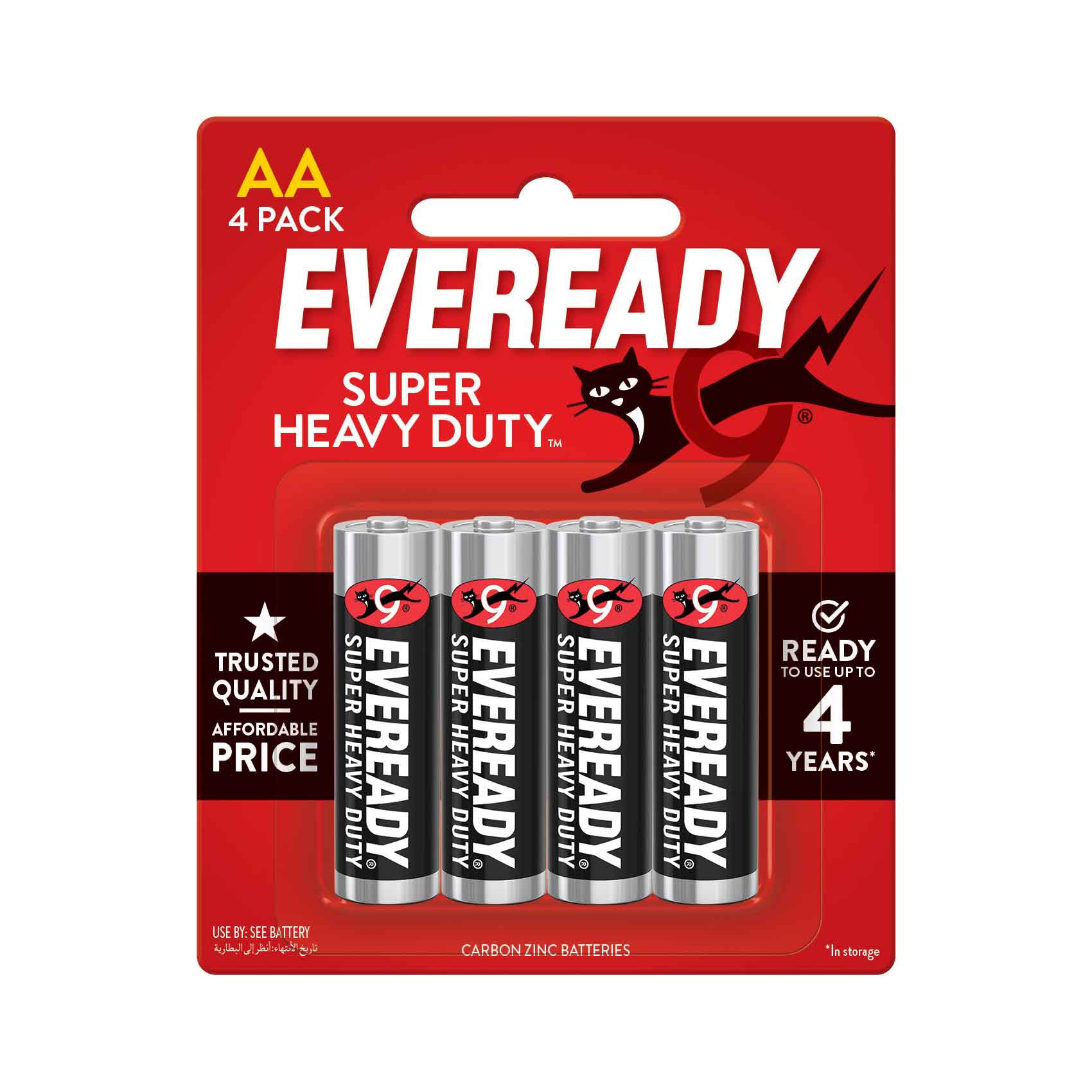 Buy Eveready Super Battery Aax4 Online | Carrefour Qatar
