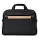 Cabinpro Premium Laptop Bag 15.6-inch Water Resistant Shoulder Computer Bag with Adjustable Shoulder Strap for Men and Women CP013 Black