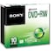 Sony - 4.7GB DVD+RW 4x 10 Disc Slim Pack