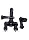 Generic - Bike Handlebar Mount With 3-Way Adjustable Pivot Arm For GoPro Hero 3/2/1 Black