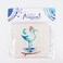 Anemoss Coaster,  Seagul Patterned Design, Limbra Natural Stone, 10x10 cm, Cork Bottom