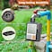 Egardenkart, Water Timer for Garden - Multifunctional, Garden Irrigation Timer for Automatic Irrigation System   Automatic Watering Timer with Intelligent Technology   Garden Water Timer (Orange)