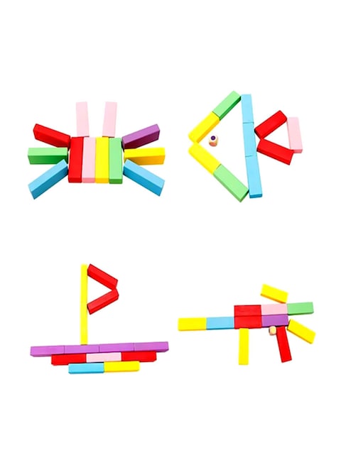 Generic 48-Piece Wooden Tumbling Tower Blocks