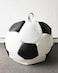 Vital Soccer Bean Bag, Leather Durable Double Stitched Material Sturdy Zippers, Ideal For Teenagers PVC Leather Large Football Bean Bag