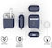 Catalyst - Key Ring Case for AirPods 1 &amp; 2 - Midnight Blue