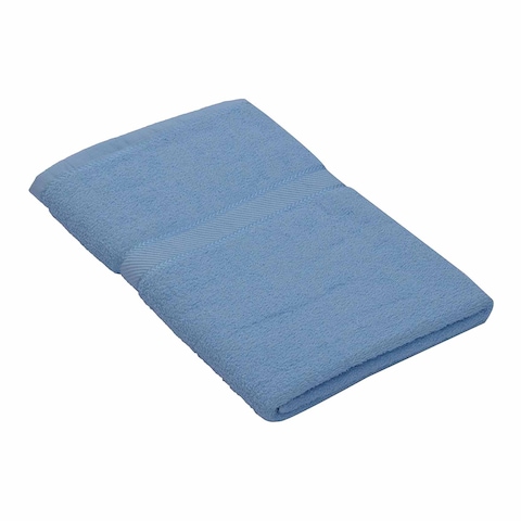 SIL BATH TOWEL 30X60 BLUE