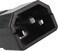 Generic Divine C14 Power Socket Adapter Connector 5Pcs
