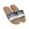 Women Linen Slippers Grey