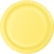 Creative Converting- Touch Of Color Mimosa Round Luncheon Plates 7in 24pcs&lt; &gt;Mimosa&lt; &gt;