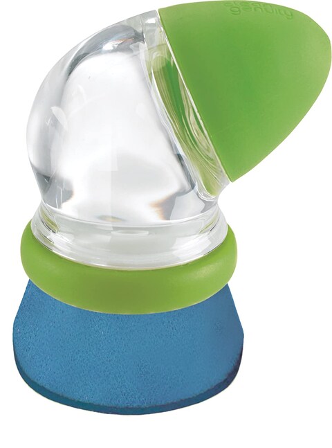 Chef&#39;n - Sudster Hand Scrubber _ Arugula With Blue Sponge