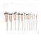 BH Cosmetics Rose Romance Brush Set With Bag 12 Pieces