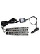 4-Piece Interior Car LED Light Strip Set
