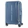 أميريكان توريستر تكنوم نيكست حقيبة سفر صلبة مع 4 عجلات مزدوجة - أزرق معدني 86 سم