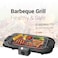 AFRA Electric Barbeque Grill, 2000W, Indoor And Outdoor, Thermostat Control, Overheat Protection, Portable, Smoke-Free, G-MARK, ESMA, ROHS, And CB Certified, AF-2000BGBK, 2 Years Warranty