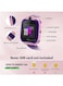 Generic C002 Waterproof Smart Watch For Kids Pink