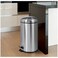 Generic Heavy Duty Trash Can Hydrolic Lid Opener Steel Dust Bin 12 Liter