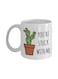 muGGyz Don't Look At Me Printed Coffee Mug White