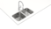 TEKA UNDERMOUNT SINK BE 2B 845 RHD