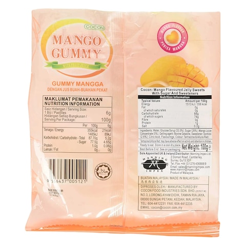 COCON GUMMY MANGO 100G