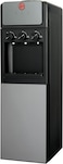 Hoover 3 Tap Top Loading Water Dispenser With Cabinet, 3 Water Spouts for Hot, Cold, Child Safety Lock, Knob Control, Stretched Stainless Cold Tank, 1 Year Warranty,Silver Grey - HWD-SC-02S