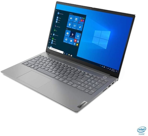 Lenovo Thinkbook 15 Gen 2, 11th Gen Core i7-1165G7 Upto 4.7GHz, 15.6&quot; FHD 220Nits Anti Glare Display, 8GB RAM, 1TB HDD, BT, Webcam With ThinkShutter, English Keyboard, Windows 10 Pro, Mineral Grey